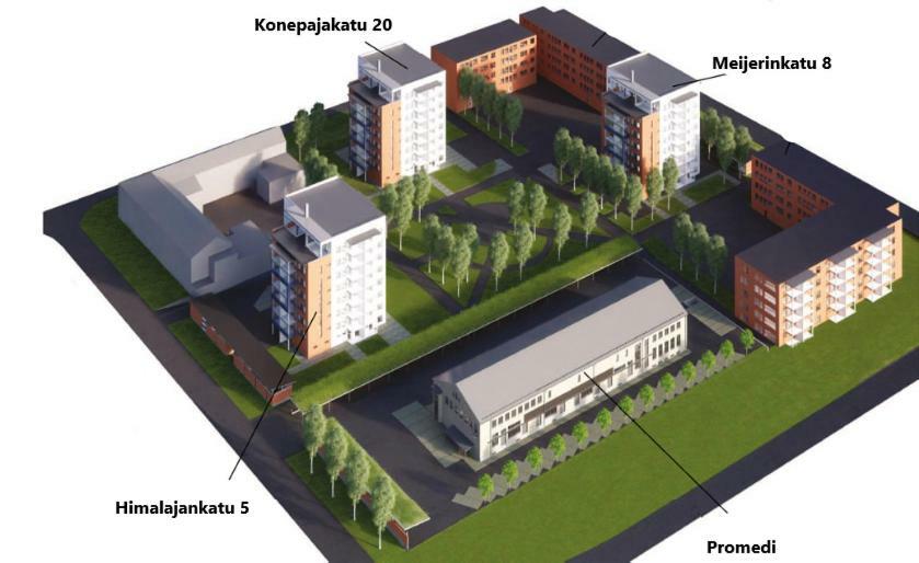 Pro Apartments 4 Вааса Екстер'єр фото